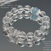 Pulseira de Cristal Branco Natural Simples Alto Padrão Pulseira de Contas de Cristal Rosa Feminina Versátil Design de Nicho Pulseira Venda por Atacado