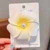 Acessório de Cabelo Super Fada Plumeria para Férias na Praia de Verão, Sessão de Fotos de Viagem, Presilha Grande de Cabelo Plumeria, Estilo Étnico Dai