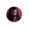 Anime Japonés y Coreano Demon Slayer Broche Divertido Insignia de Metal Accesorios para Ropa Pines de Solapa Patrón Geométrico Redondo Venta al por Mayor de Fábrica