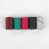 Anillo de lijado para esmalte de uñas de cinco rejillas Marrón Verde Rosa negro blanco anillo de arena dorado y plateado anillo de arena con eje 50 anillos de arena por rejilla