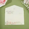Sobre de papel rígido antiguo importado de 120 g postal de invitación de papel especial retro carta de amor romántica tarjeta de cumpleaños estilo ins