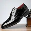 Amazon AliExpress Más Vendido Transfronterizo Estilo Británico Múltiples Estilos Formal de Negocios Punta Puntiaguda Zapatos de Hombre 36025