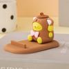 Desenho fofo Sanrio boneca tridimensional suporte de mesa para celular base suporte criativo pequena decoração de presente atacado