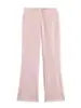 Ropa de mujer transfronteriza 2026 nuevo estilo europeo y americano moda informal simple pantalones casuales acampanados con costura lateral 1165030