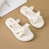 [Personalizado] 777-3 Sandalias para Mujer 2024 Nuevo Estilo Caliente Ropa de Exterior Verano Más Fácil de Combinar Suela Gruesa Suela Suave Tira Plana