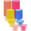Taza Transparente 200Mlpp Taza Dentro de Taza, Taza para Cena Juego Fiesta Color Personalizable