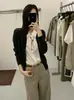 Camisa Camada Estilo Old Money da Bao Bao com Top de Tricô Falso de Duas Peças para Mulheres, Design de Início do Outono 2026