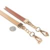 Cadena Original para Bolso Cruzado de Hombro para Mujer Línea de Descompresión PU Cadena de Oro Ligero de Alto Grado Tela Tejida Antideslizante Bolso DIY con Accesorios