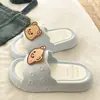 Chinelos de EVA para uso externo e doméstico, fofos, para dormitório estudantil, verão, praia, para mulheres, modelo novo 2026, com alça única antiderrapante