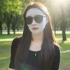 Máscara Facial de Seda Gelada Respirável com Proteção Solar para Mulheres ao Ar Livre Anti-UV Boca e Nariz Abertos Proteção Integrada para Pescoço Especial para Esportes Corrida