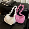 Bolso de Lujo tipo Axila para Mujer Primavera/Verano 2025 Moda Coreana Tendencia Bolso Cuadrado Pequeño Bolso de Hombro Cruzado Simple Casual
