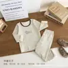 Nuevo Traje de Licra del Príncipe Muto para Niños, Ropa de Otoño y Pantalones, Conjunto de Ropa para el Hogar 100% Algodón para Niños