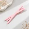 Pinzas para el Cabello de Color Caramelo Pinzas Laterales para Niña Pinzas de Pato Dopamina Pinzas Entrelazadas Redes Sociales Pinzas Pequeñas Lindas Pinzas para Flequillo Pasadores