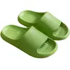 Pantuflas de Verano para Hombre, Estilo Coreano de Suela Suave para Baño, Suela Gruesa de Eva para el Hogar, Pantuflas Gruesas de Suela para Pareja y Familia