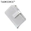 Carteira Feminina Europeia e Americana 80% de Desconto Grande Capacidade High-End Ins Clutch Curto Porta-Cartões de Couro Bolsa para Revenda