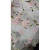 Meias de Malha de Cano Médio para Primavera e Verão, Meias Arrastão de Renda para Meninas Puras, Meias de Malha Transparente Florais Tridimensionais Ultraleves