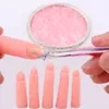 Dedo de Práctica de Silicona para Manicura de Producto Nuevo Transfronterizo Molde de Dedo Artificial Dedo Falso Piezas de Uña Insertables de Succión Magnética 5 Piezas al por Mayor
