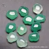 Ágata Verde Cerradura Ruyi Cerradura de Bebé Colgante Accesorios para Pulsera Collar DIY