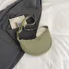 Primavera de 2026 Nova Bolsa Estilo Preguiçoso Saco de Bolinho Feminino Alto Valor Design de Nicho Alça Larga Bolsa Transversal Bolsa de Ombro Casual