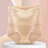 Calcinha de Cintura Alta Feminina Sexy Renda Leve Confortável Algodão Ventilação Abdominal Modeladora de Quadril Sem Marcas Verão Explosões Calcinhas Femininas