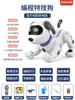 Perro Robot Mascota Inteligente Controlado Remotamente, Juguete Eléctrico Educativo para Niños, Gato Robot Electrónico, Regalo de Muñeco para Niño Pequeño