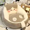 Suelo gato sofá perezoso individual muebles para el hogar dibujos animados dormitorio rincón habitación de niñas cojín futón algodón