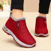 Sapatos de Algodão para Mulheres, Roupa Externa Dropshipping, Botas de Algodão Aveludadas Espessadas, Solas Macias, Botas de Neve Confortáveis e Não Cansativas, Sapatos Femininos à Prova de Frio e Quentes
