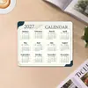 2027 Mouse Pad Pequeno, Calendário Promocional, Tapete de Mesa Extra Grande, Design Personalizado com Sua Imagem, Logo Personalizado no Atacado