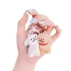 Nuevo Llavero Colgante Magnético de Pareja de Cachorros de Línea Linda Creativa Regalo Pegatina de Cachorro Modelo Mejor Amigo