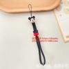 Nuevo Lanyard para Teléfono Móvil de Flor de Dibujos Animados Anti-Pérdida Creativo para Muñeca Cuerda de Nylon Llave Colgante Hebilla Cadena Corta para Mano