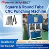 Máquina Perforadora Hidráulica CNC para Agujeros en Tubo Cuadrado y Redondo para Procesamiento de Chapa Metálica