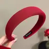 Diadema Roja de Año Nuevo para Mujer 2026 Nuevo Estilo Diadema de Gama Alta para un Look Festivo, Adecuada para Lavarse la Cara y Peinar el Cabello