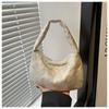 Llegada Nueva Primavera 2025 Moda Mariposa Fresca Casual Elegante Color Sólido Con Texto Bolsa para Viajar Portátil Pequeña Cuadrada