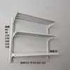 Prateleira de congelador de conveniência de supermercado montada na parede prateleira de armazenamento na parede painel de pegboards doméstico montado na parede prateleira de armazenamento multicamadas