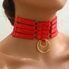 Ropa de Bambú suministro transfronterizo ropa a juego dulce cool chica hot atado de tiras de tres capas sexy anillo para el cuello JQ0016