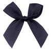 Venta al por mayor de 2.5cm Poliéster con Lazo Tocado Accesorios de Ropa Accesorios DIY Lazo Atado a Mano