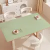 Jogo Americano de Cor Sólida, Sem Lavagem, Impermeável, à Prova de Óleo, Anti-Escaldante, Luxo Acessível e Sofisticado para Mesa de Centro de Sala de Estar, Protetor de Mesa