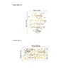 Adesivos de Parede com Frases Familiares Transfronteiriças para Cozinha Sala de Jantar Decoração de Casa Arte Adesivos de PVC Autoadesivos