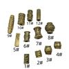 Bronze Antigo Estilo Retro Bead Balde Bead Straight Straight Tube Acessórios DIY Beaded Colar Pulseira Jóias Acessórios Material