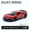 Simulación Transfronteriza Aleación Modelo de Coche Todoterreno Adornos Coche Deportivo Infantil Aleación Coche de Retracción Regalo para Niño