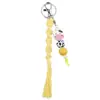 2026 Llavero Colgante de Cuentas de Silicona de Vaca de Dibujos Animados Pulsera Creativa de Dibujos Animados Colgante para Bolso Accesorios Pequeños DIY