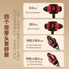 Martillo de masaje para golpear y masajear la espalda, una herramienta para el cuidado de la salud para meridianos, cuello, hombro y columna vertebral, un martillo de masaje de mano para puntos de acupuntura de la medicina tradicional china con función giratoria