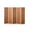 Pantalla de Bambú y Ratán Madera Maciza Barrera Divisoria Barrera de Bambú Simple Dormitorio Sala de Estar Móvil Plegable Pantalla de Sombra