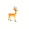 Lámpara de viaje LED modelo animal lámpara de paisaje grande exterior plástico reforzado con fibra de vidrio luz cinco ciervos exterior simulación animal lámpara