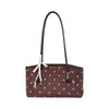 2026 Nuevo Bolso de Nicho Bolso de Bolos Simple de Lunares Bolso de Hombro Versátil para Viajar Bolso de Axila
