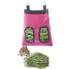 Amazon bolsa de heno para mascotas conejo conejo bolsa de alimentación de heno bolsa de alimentación colgante cobaya Chinchilla Bolsa de heno