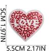 Amor Día de San Valentín Decorativo Bordado Tela Adhesivo Rojo Amor Amor Parche Te Amo Pareja Computadora Bordado Adhesivo
