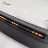 Adecuado para Toyota Hilux Revo 2015+ con Luz LED Barrera contra Insectos para Arena y Grava Barrera para Arena y Grava