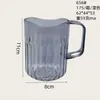 Vaso para enjuague bucal de doble capa de color contrastante, Vaso para cepillado de dientes de baño para el hogar con asa, Taza linda para pareja, Vaso para cepillado de dientes resistente a caídas
