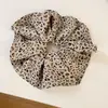 Goma para el pelo Retro Estilo Francés Estampado Leopardo para Mujer, Goma Elástica Alta para el Cabello, 2026 Nuevo Cuerda Duradera para el Cabello Accesorio para el Cabello